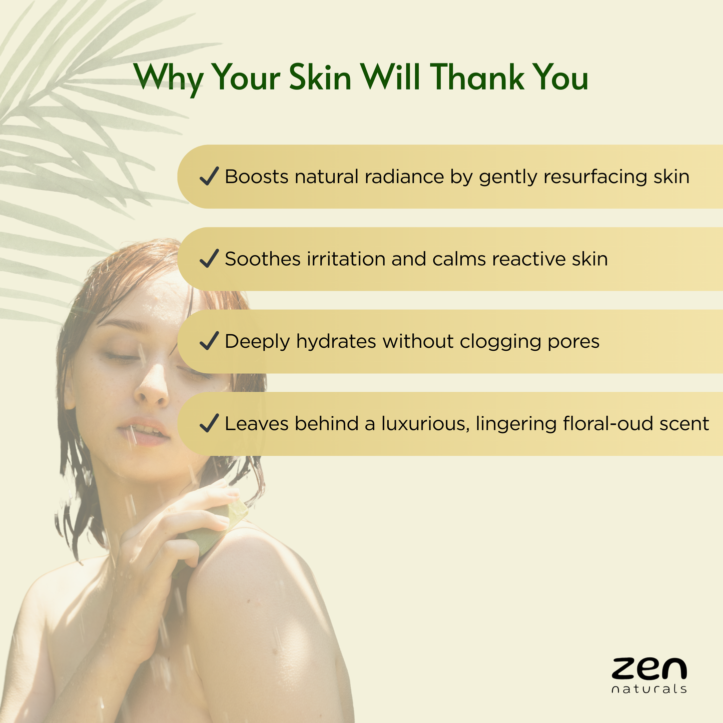 Zen Naturals Oud Rose Silk Bar | Luxury Handcrafted Bathing Soap | Anti-Ageing | For All Skin Types | 100g | No Parabens & Sulphates