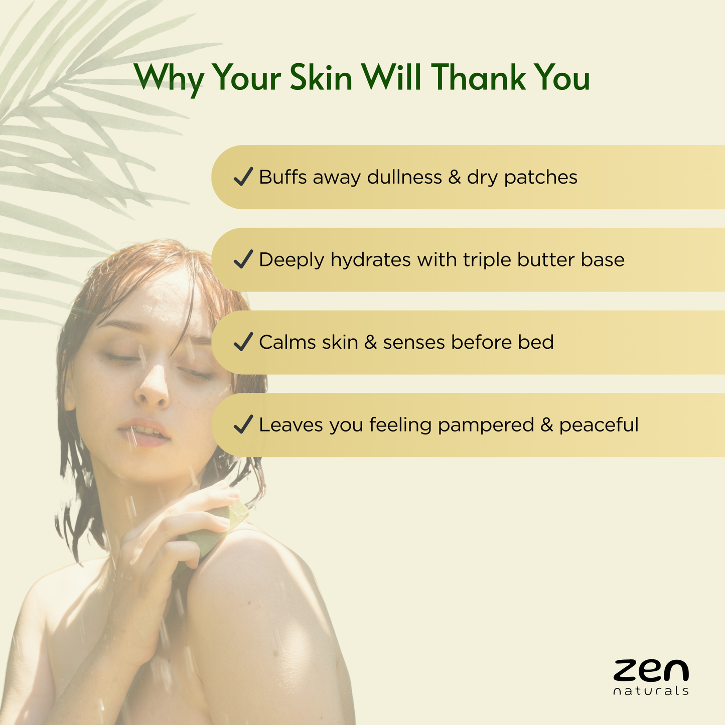 Zen Naturals Calming Lavender & Oats Bathing Bar โ Handcrafted Natural Luxury Soap | Anti-Ageing Formula | For All Skin Types | 100g | Paraben & Sulphate Free
